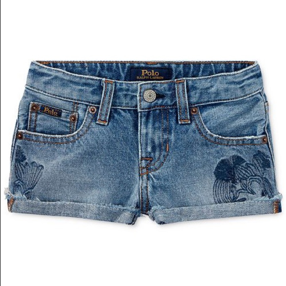 Polo Ralph Lauren
Embroidered Cotton Shorts ~light